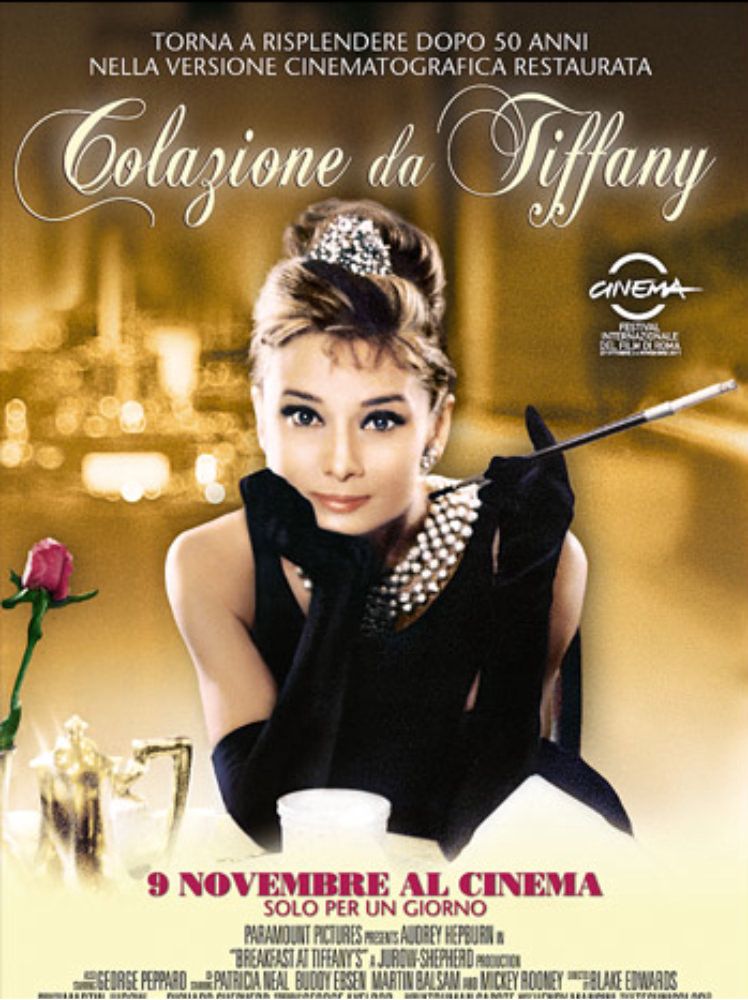 "Colazione da Tiffany" mercoledì 9 novembre in tre sale calabresi
