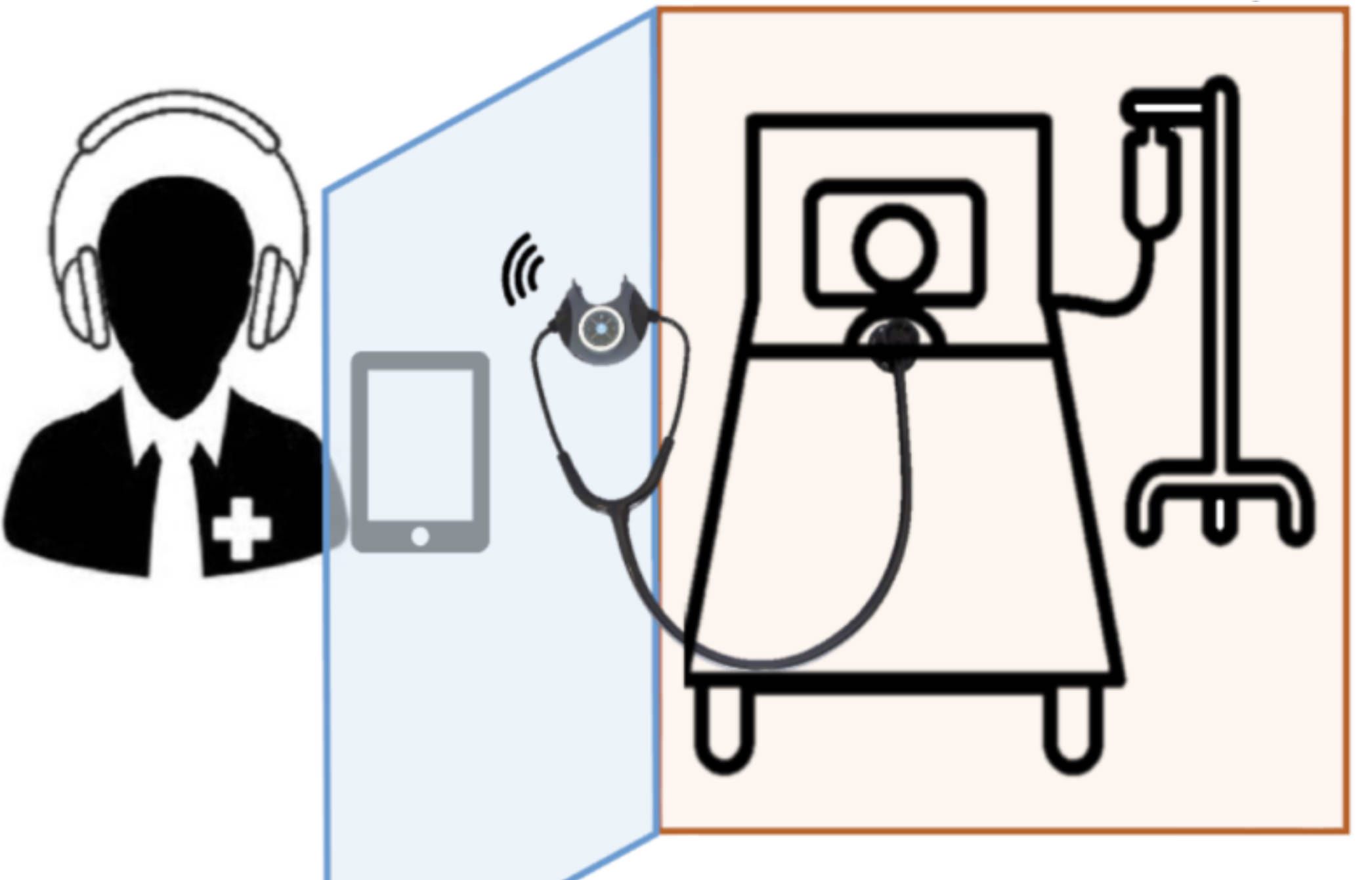 Covid, dall'Unical lo stetoscopio a distanza con monitoraggio tramite app