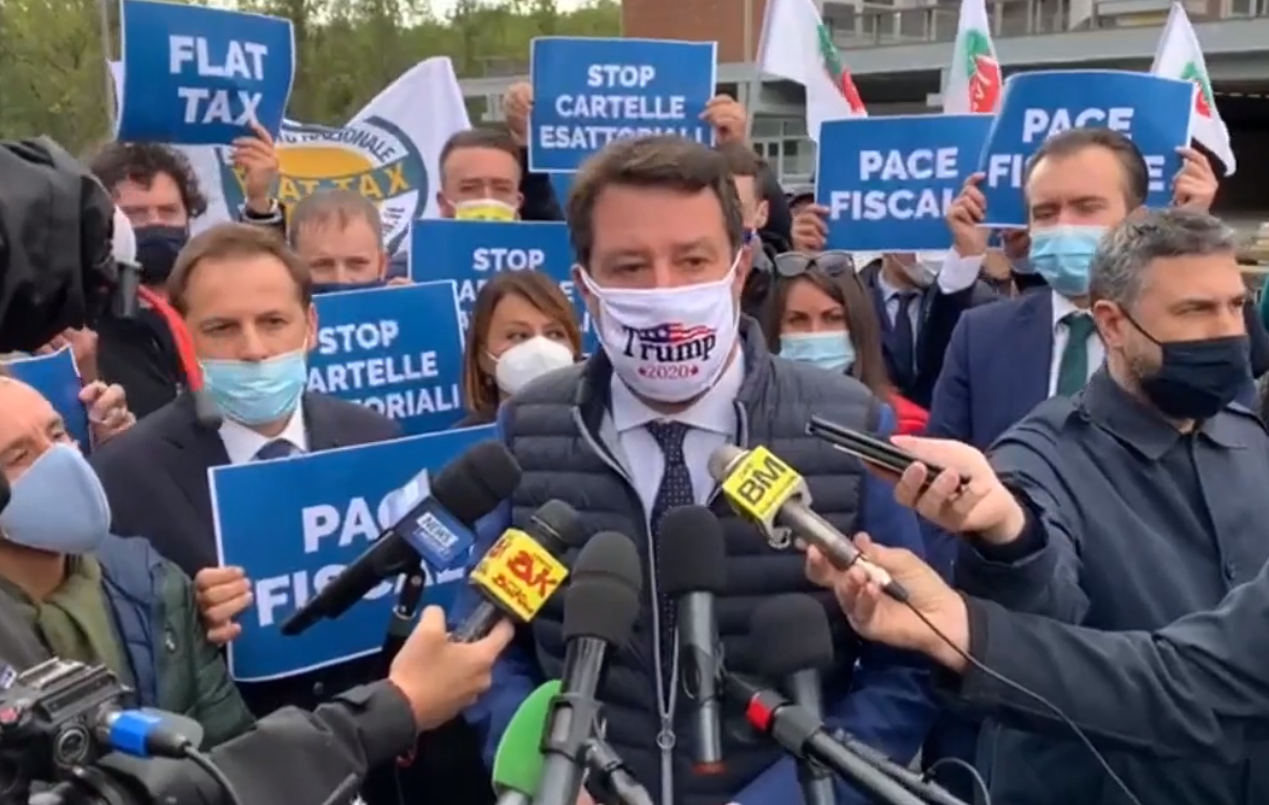 Salvini ricorda la Santelli: «Abbiamo lavorato fino a ieri insieme ad Abramo» – VIDEO