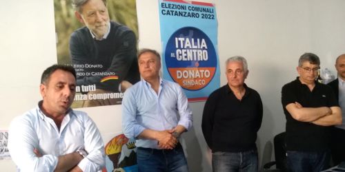 "Italia al Centro" si misura a Catanzaro: due liste alle Comunali, obiettivo il 10%