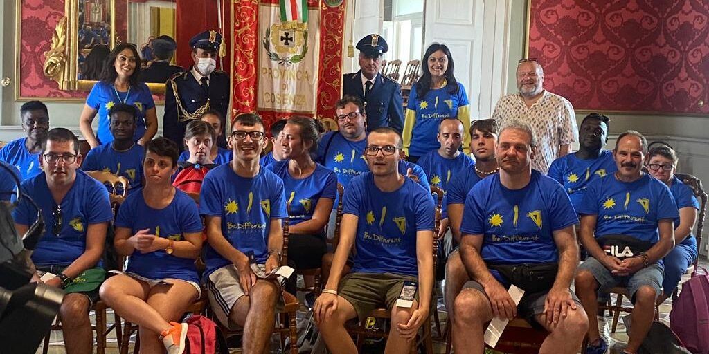La Provincia di Cosenza ospita un folto gruppo di disabili del Viterbese