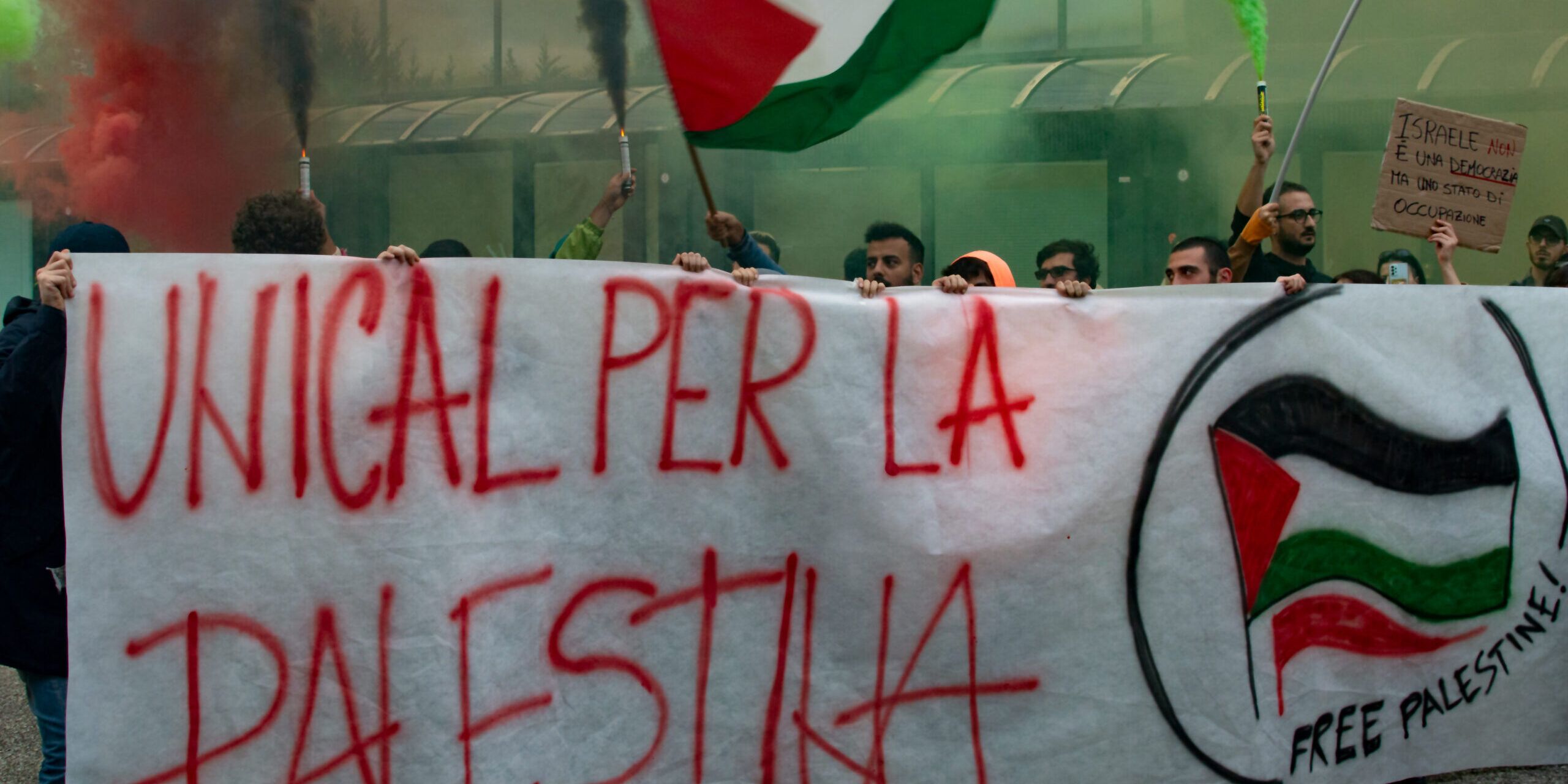 Unical per la Palestina, la mobilitazione non si ferma