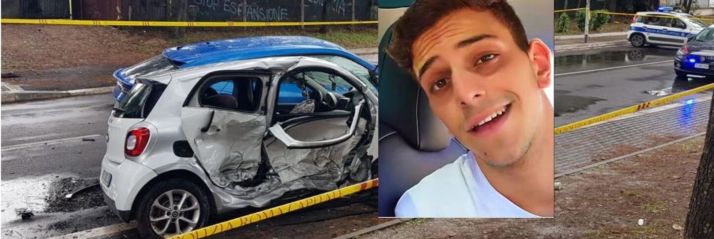 Bimbo morto nell’incidente di Roma. Perquisizioni a casa dello  youtuber