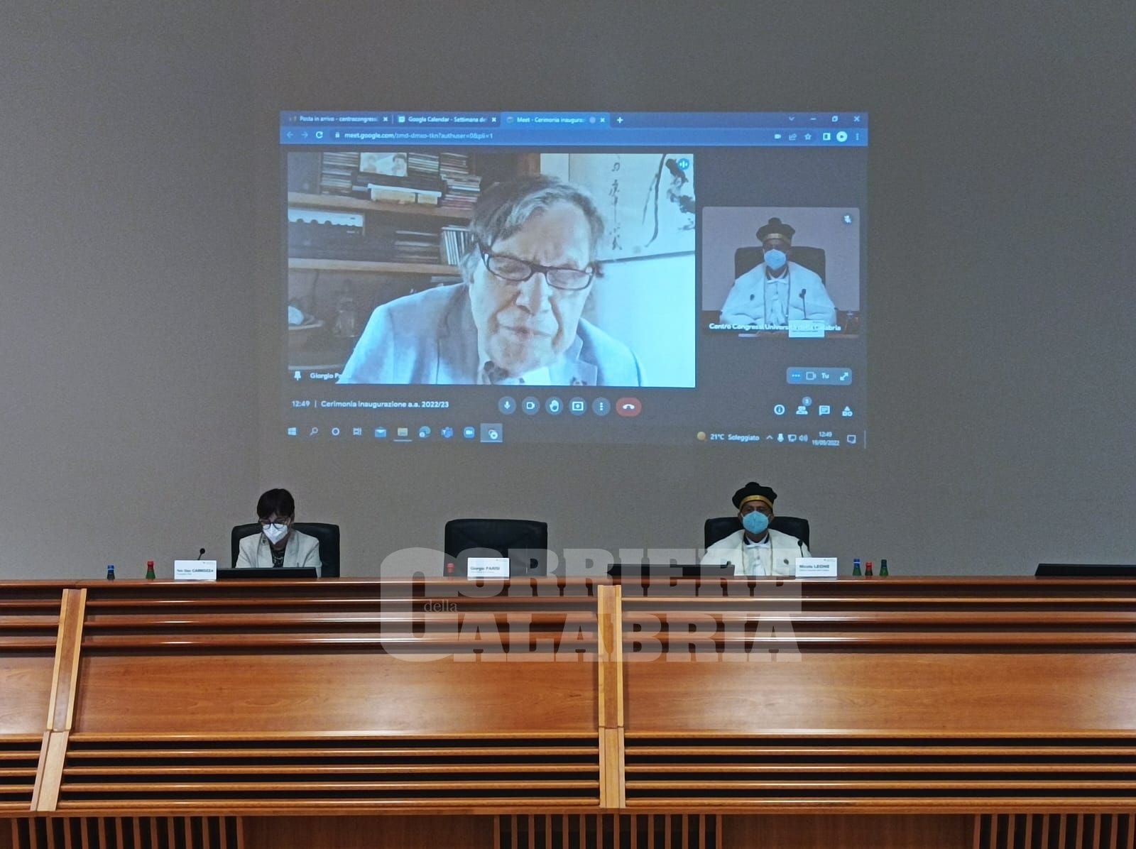 Il premio Nobel Parisi ai 50 anni dell’Unical: «La difesa della scienza come parte della cultura»