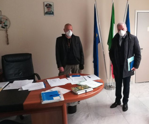 Tallini incontra Ultimo: «La Calabria sia un grande riserva naturale»