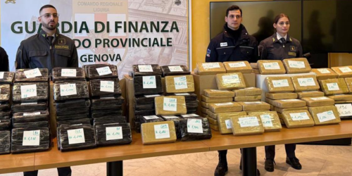 cocaina porto di genvoa