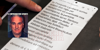 ’Ndrangheta, i Bruzzaniti e il caso Lamberti: tre indagati per l’omicidio dell’imprenditore. L’ultimo messaggio: «La mia vita è in pericolo»