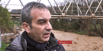 Ciclone Ulrike a Cosenza, sopralluogo di Occhiuto: «Dieci persone isolate»