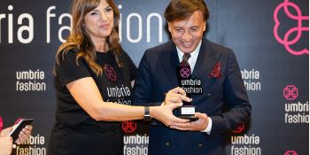 Anton Giulio Grande incanta Umbria Fashion 2026: trionfo di alta moda a Perugia