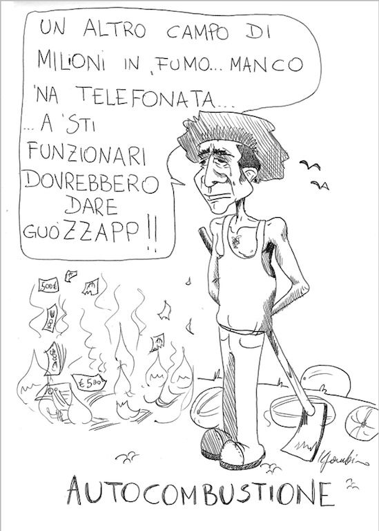 Quanto l'agricoltura può andare in fumo
