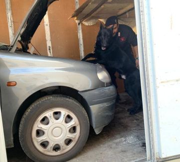 Sull'autocarro con 200 grammi di cocaina, arrestato nel Crotonese