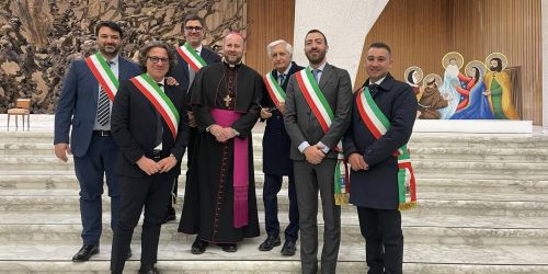 sindaci calabresi dal Papa