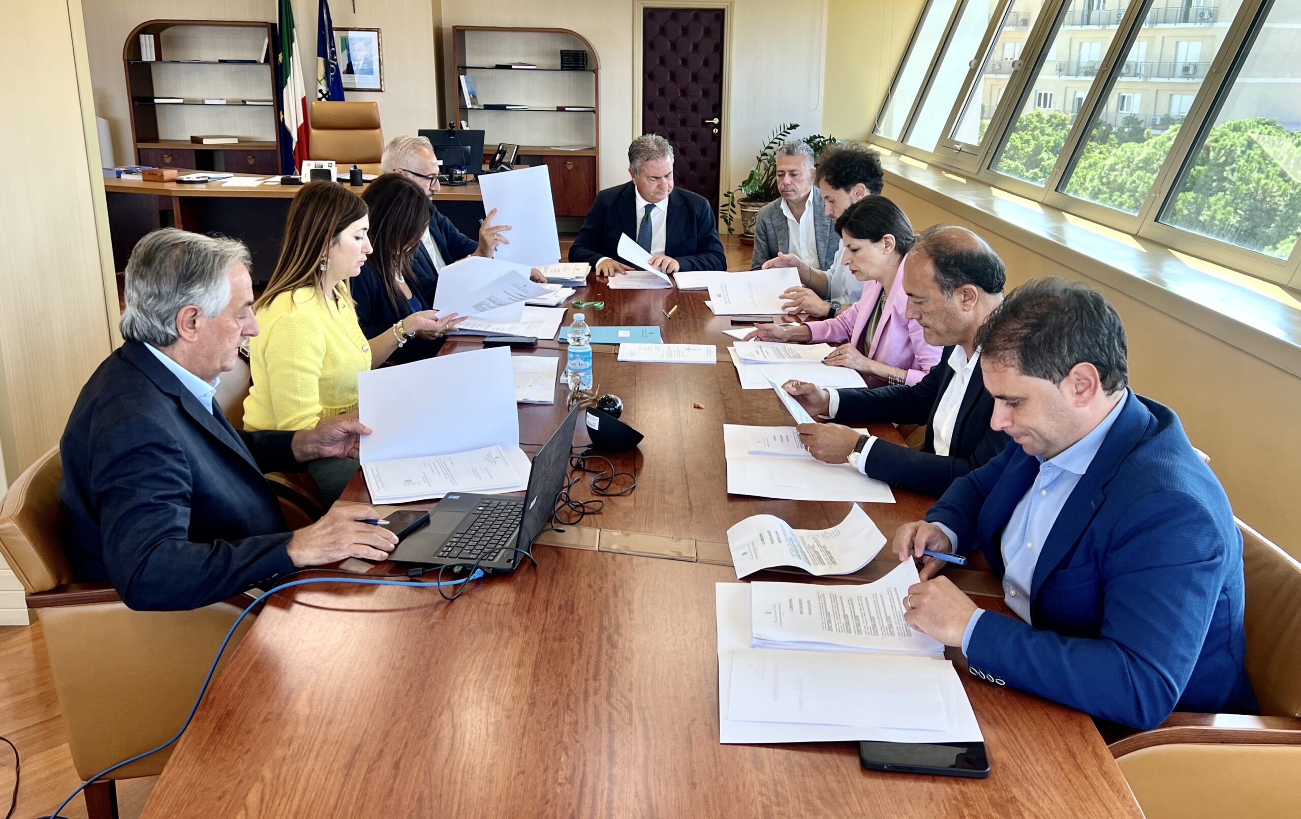 Consiglio regionale, Mancuso incontra i presidenti delle Commissioni