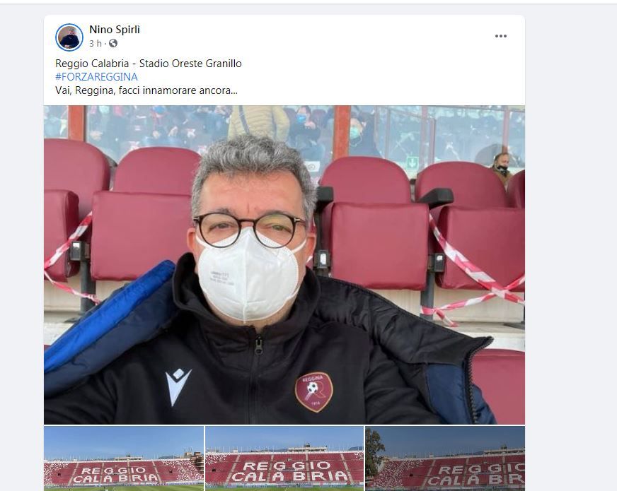 La gara al Granillo (Spirlì in tribuna) nel mirino della Procura Federale