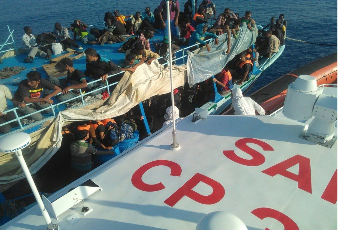 Reggio, soccorsi 220 migranti