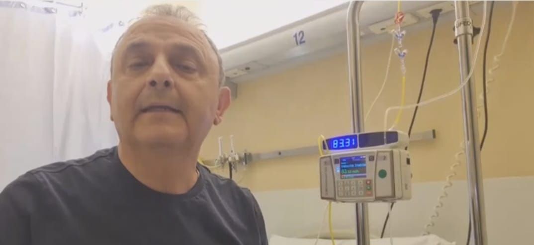 Cetraro, Cennamo sui social: «Sono malato, stiamo uniti, vi voglio bene» – VIDEO