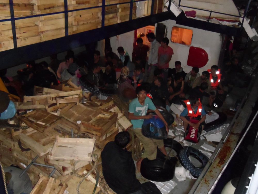 Immigrati, a Crotone la protesta dei richiedenti asilo