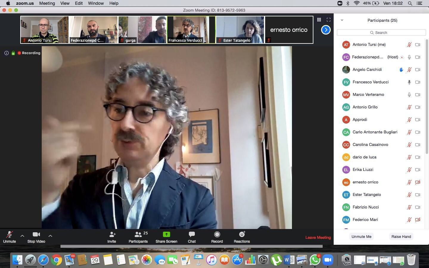 "Stato dell'arte", associazioni e operatori del settore incontrano il senatore Verducci