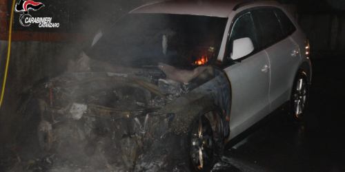 bova incendio auto 'ndrangheta