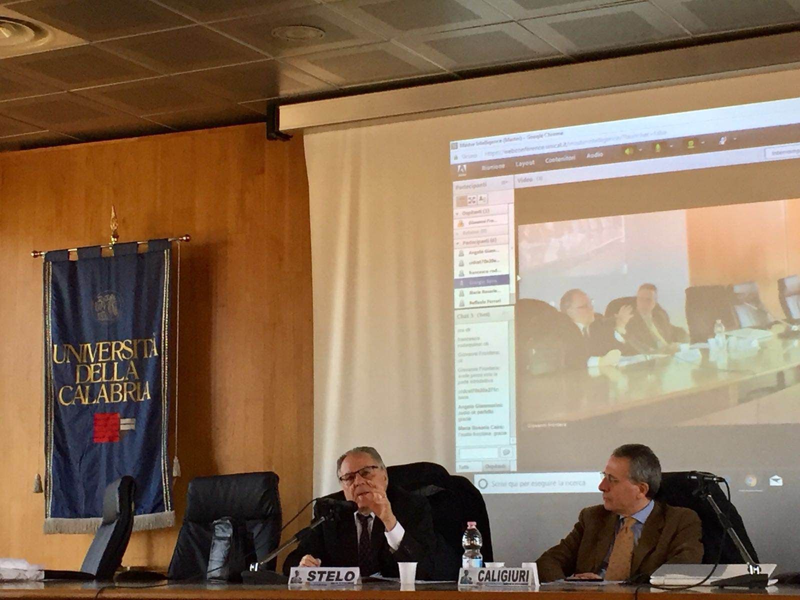 Intelligence, l'ex capo del Sisde all'Unical