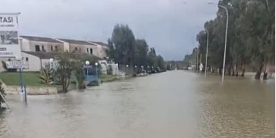 Cassano allo Ionio, rischio nuove esondazioni. Il fiume Crati sale e fa paura