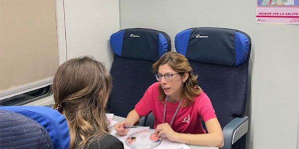Tumore al seno, Frecciarossa 2004 viaggia in Calabria per la prevenzione