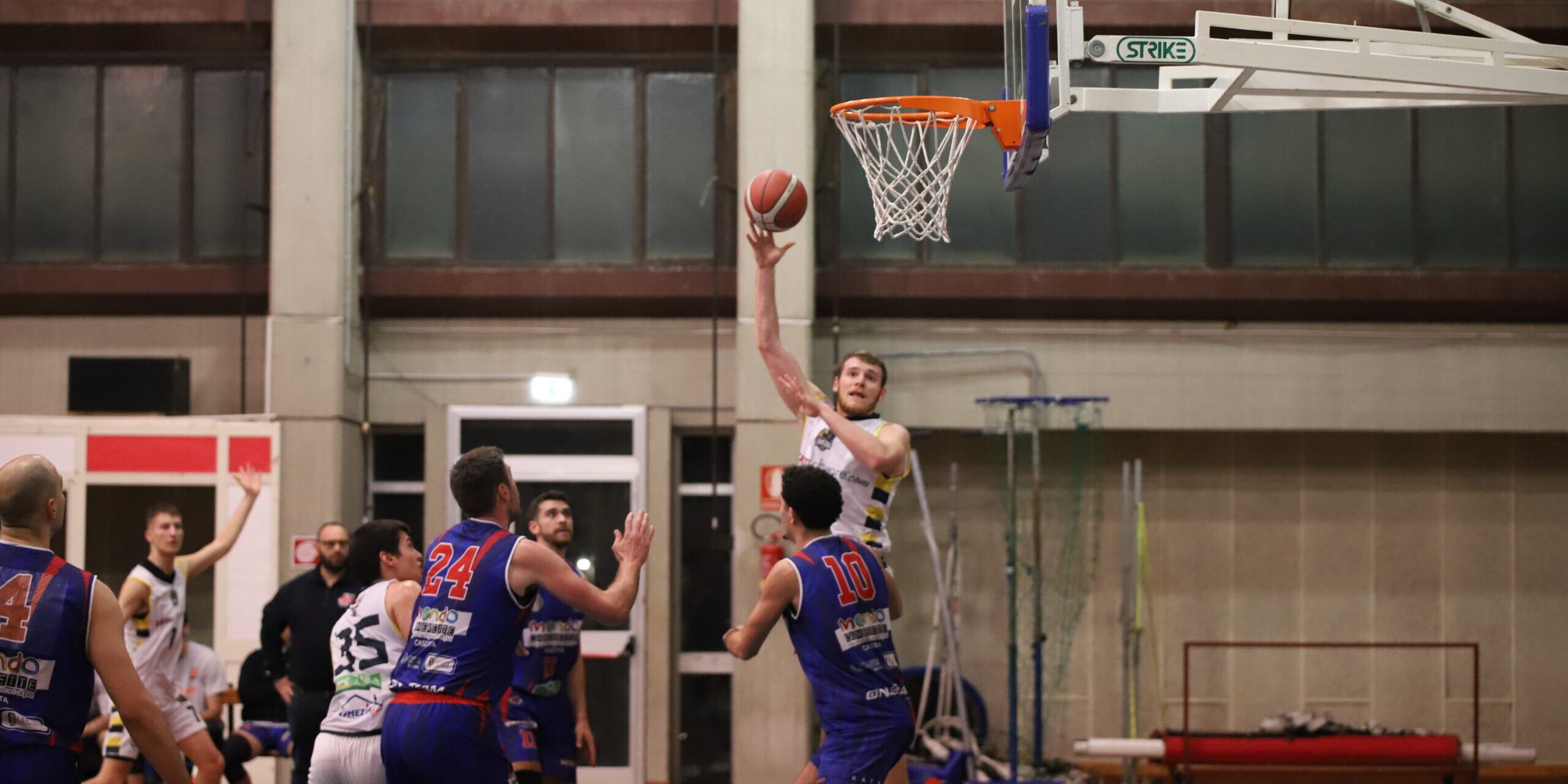 Si chiude con una sconfitta casalinga contro Caserta la prima fase della stagione del Basketball Lamezia