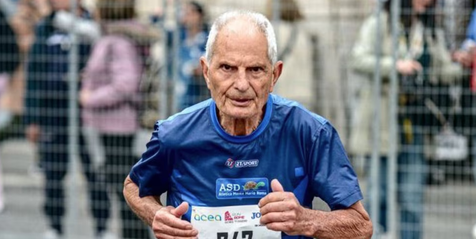 Polistena, la “dolce vita” e il record di maratona over90. La storia incredibile di Antonio Rao