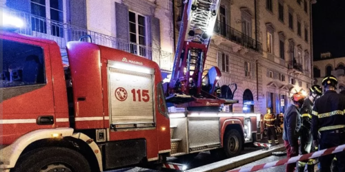incendio apartamento vigili del fuoco