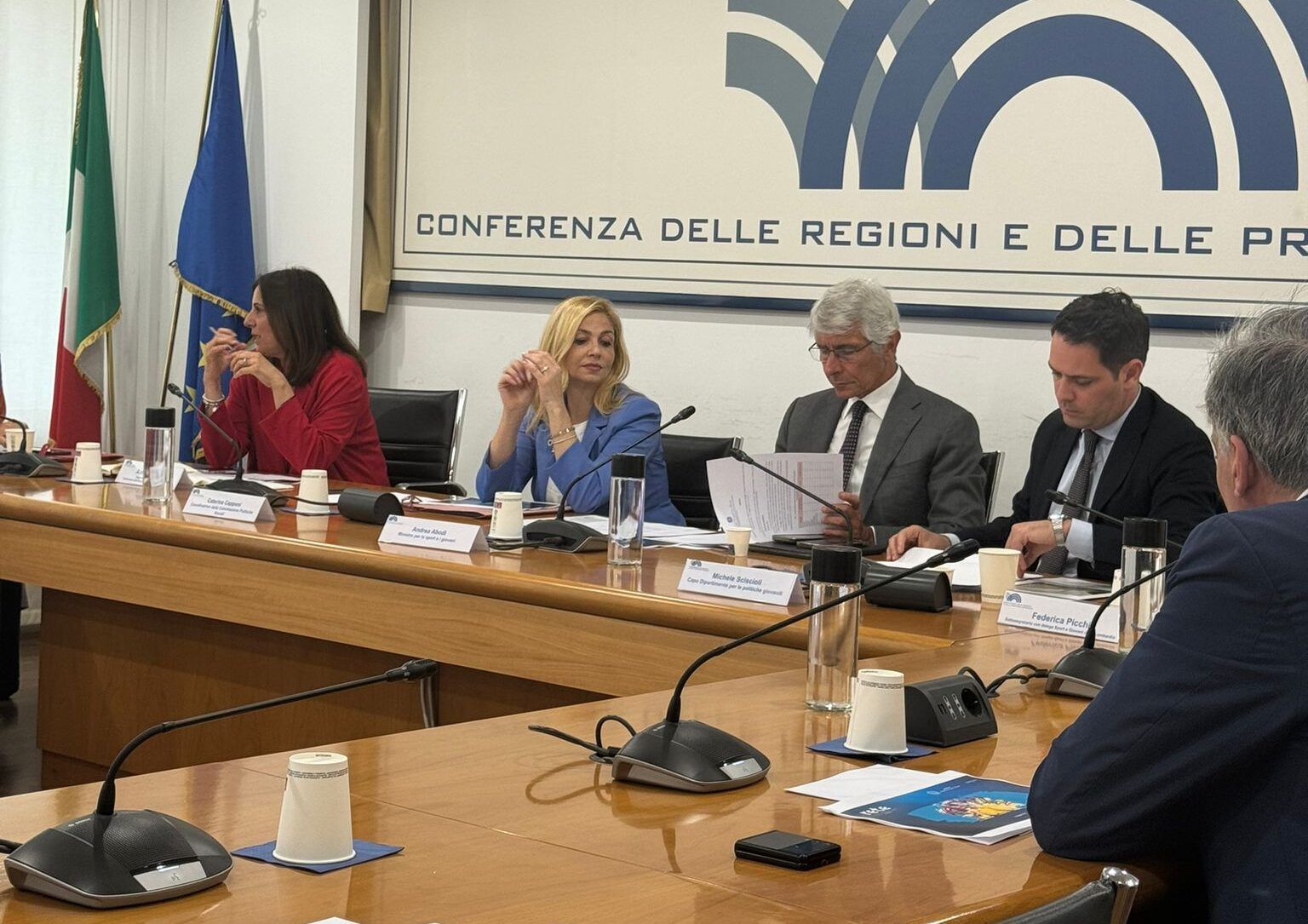 Politiche giovanili, l’assessore Capponi all’incontro tra Abodi e le Regioni