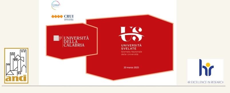 Sssap, domani all’Unical “Università svelate”