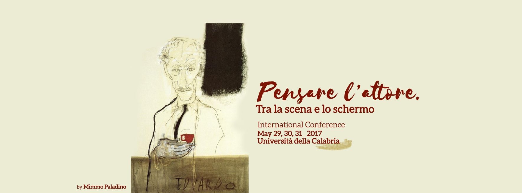 “Pensare l’attore”, Servillo e Paolini al Teatro Unical