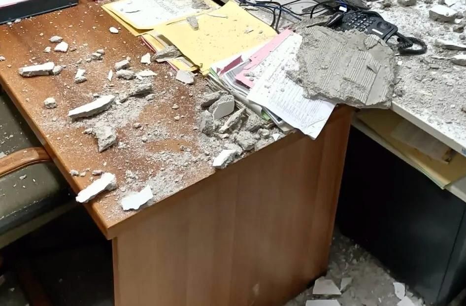 Reggio Calabria, crolla una porzione di tetto dei locali della Procura generale