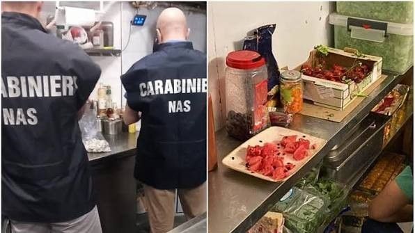 Reggio Calabria, raffica di multe e sequestri dei Nas: non conforme una tonnellata di alimenti