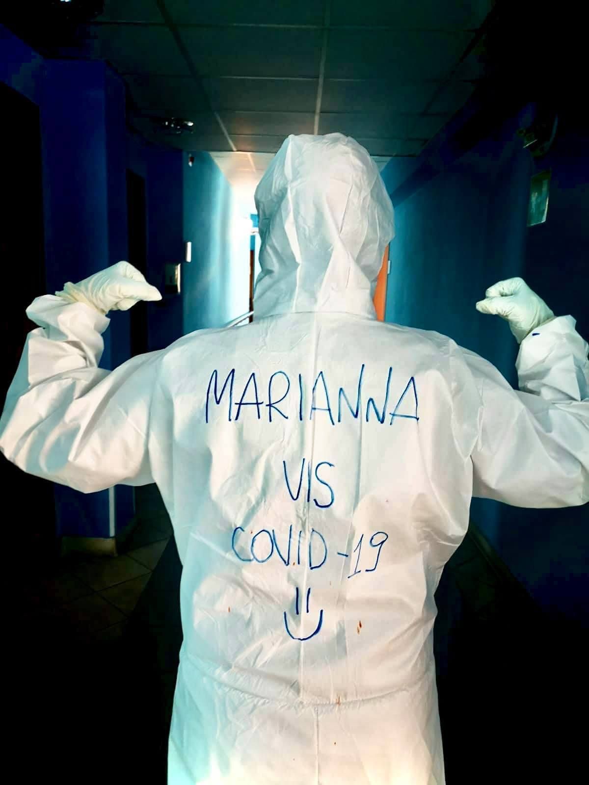 Da Borgia a Roma, la "sfida" di Marianna nel reparto Covid della Rsa "Flaminia"