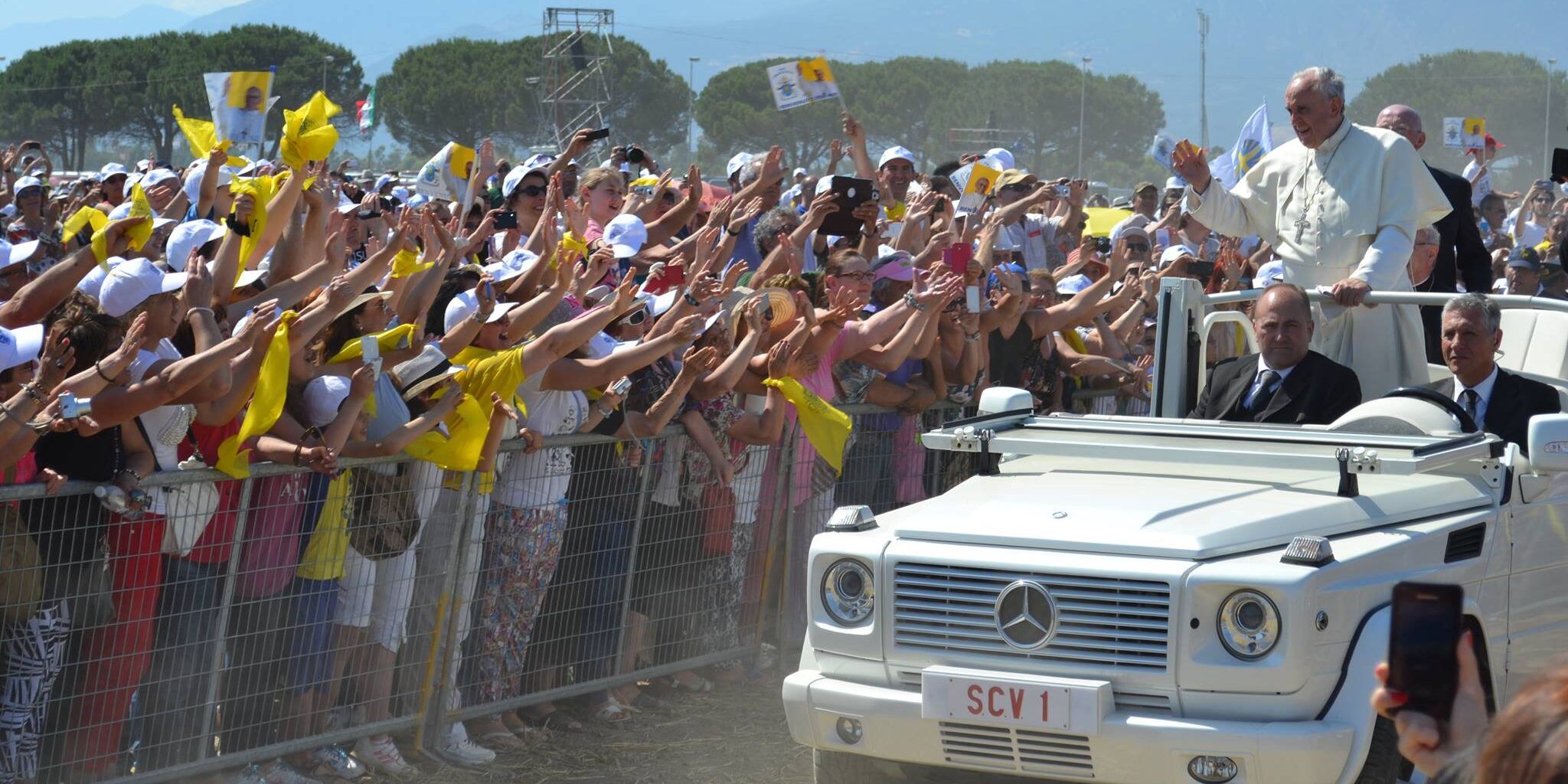 Papa Francesco e la Calabria.  «La ‘ndrangheta adorazione del male e disprezzo del bene comune»