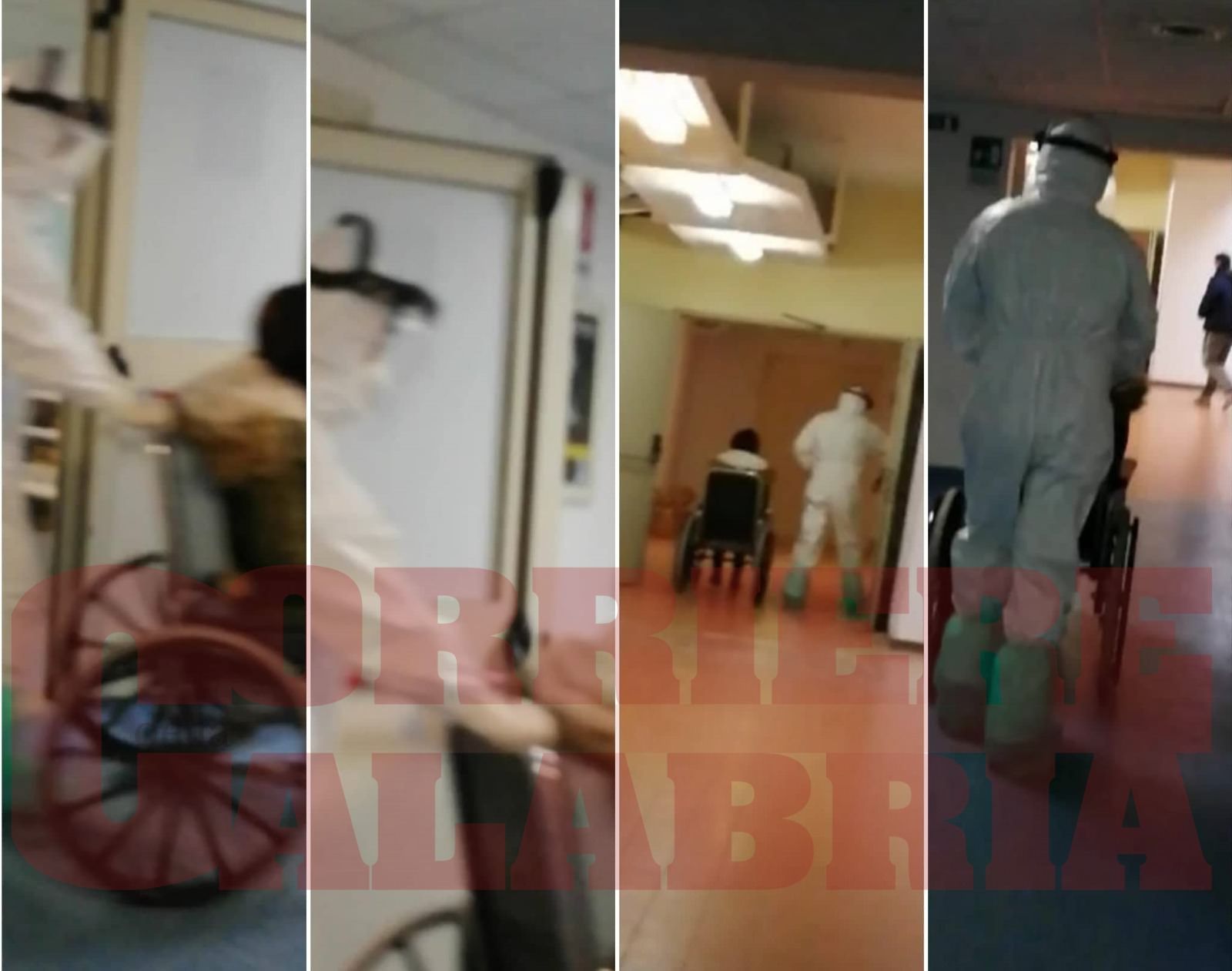 Reparto Covid di Rossano, ecco il percorso che compie un contagiato – FOTO