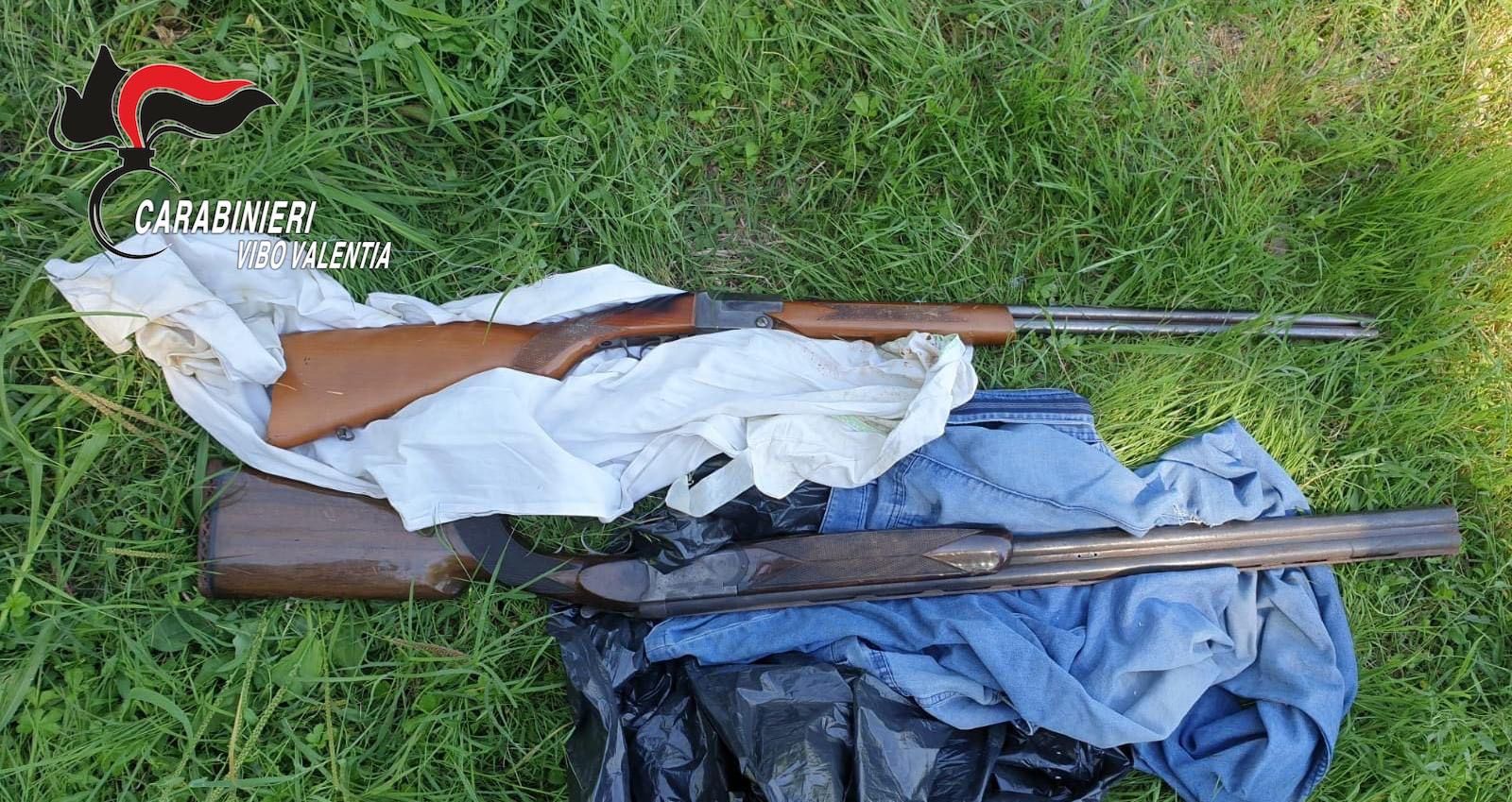 Armi rubate a Genova ritrovate in un casolare a Dinami