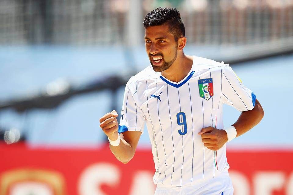 Che numeri per Zurlo ai mondiali di beach soccer