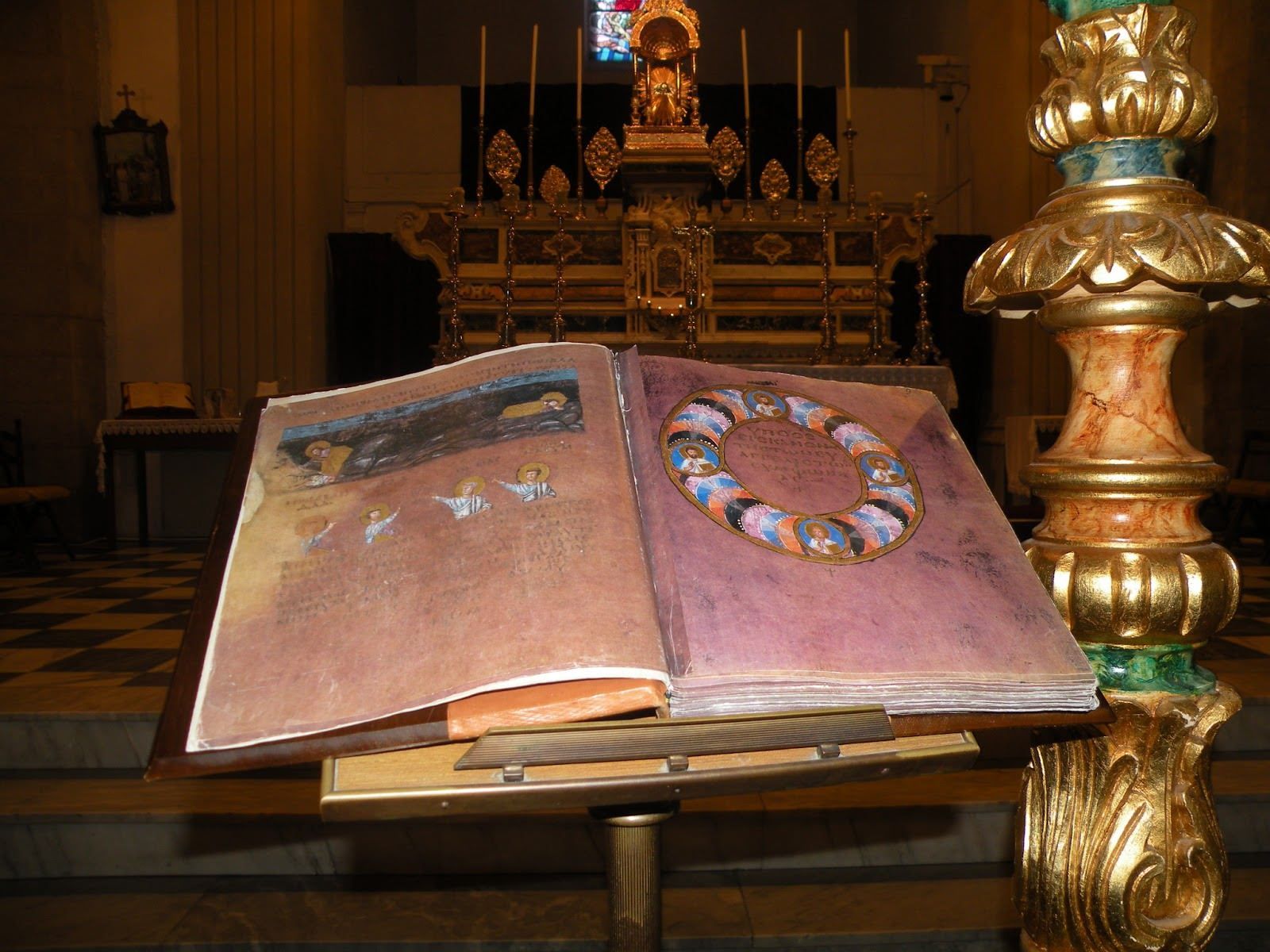 Il Codex Purpureus torna a Rossano con la scorta