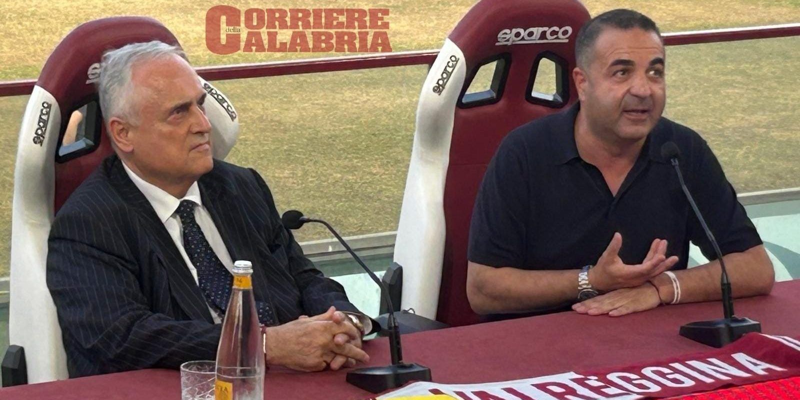 Granillo stregato da Lotito: «Non prometto nulla, ma vi darò tutto». Ecco il piano per riportare la Reggina nel calcio che conta