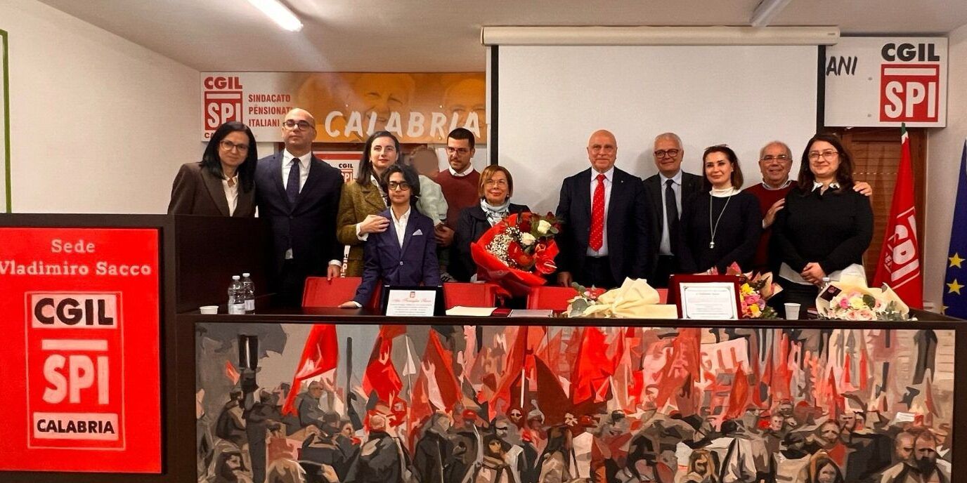 Pensionati, la sede regionale Spi Cgil intitolata a Vladimiro Sacco