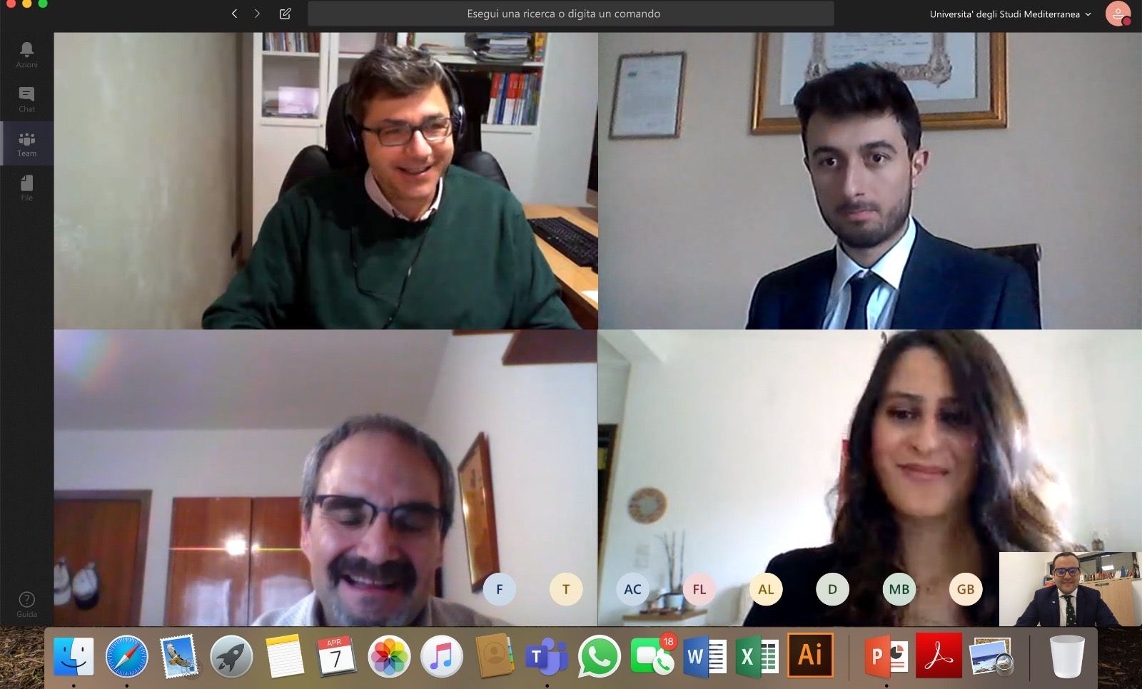 A Reggio i neo dottori di ricerca in Scienze agrarie alimentari e forestali