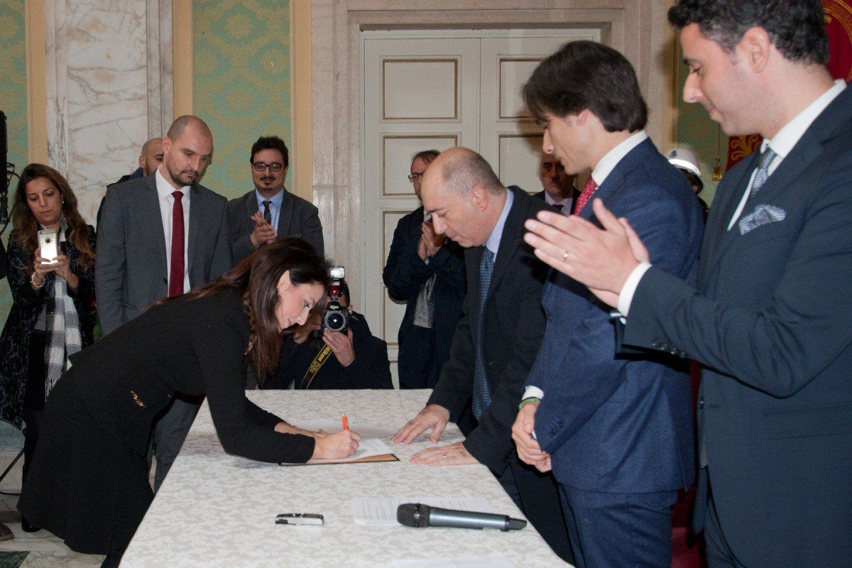 Ospiti indesiderati a Palazzo San Giorgio