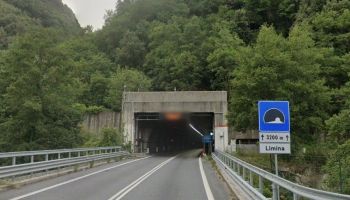 Lavori di pavimentazione della galleria Limina, chiusura notturna della “Jonio Tirreno” anticipata di un’ora