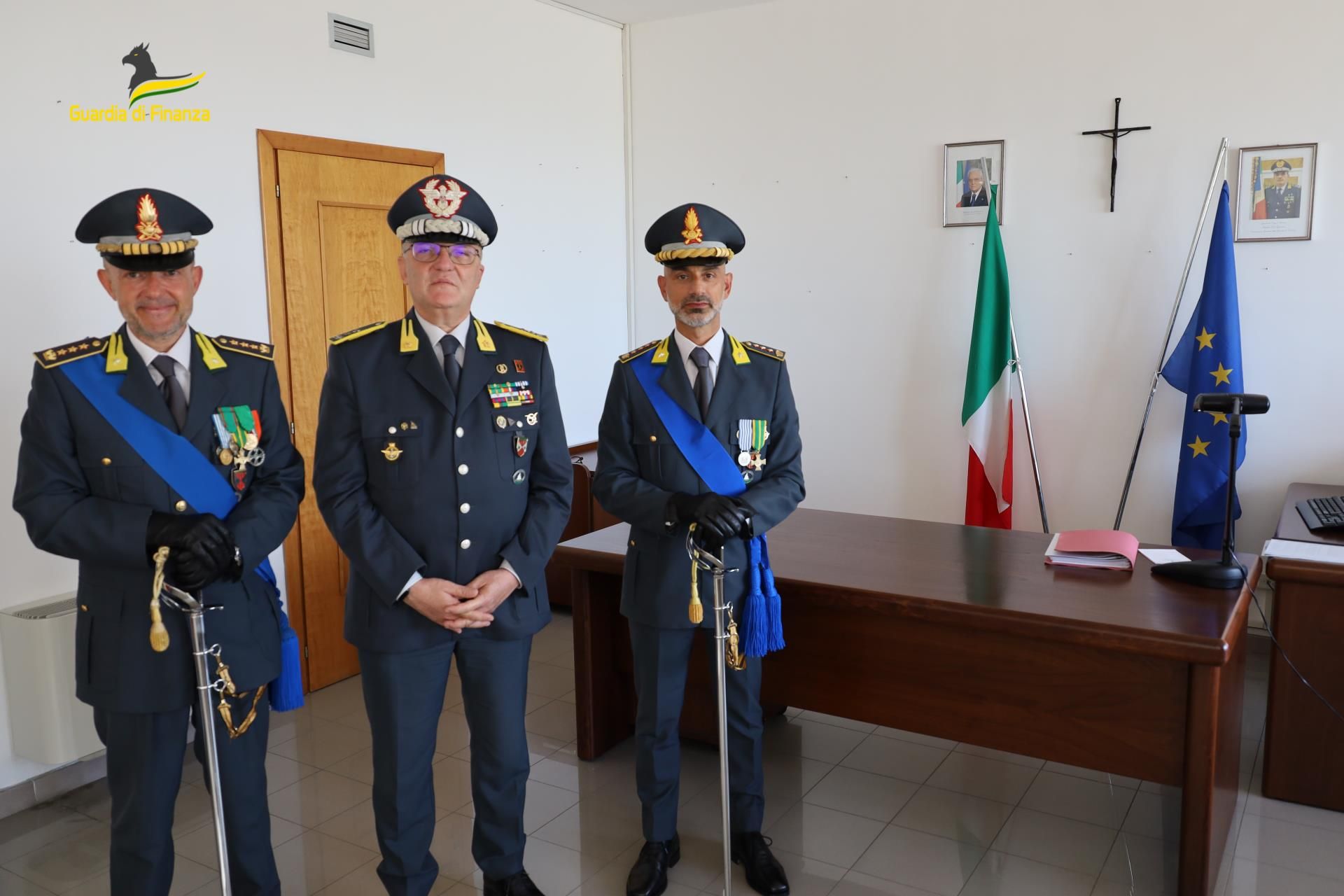 A Crotone cambio al vertice della Guardia di Finanza