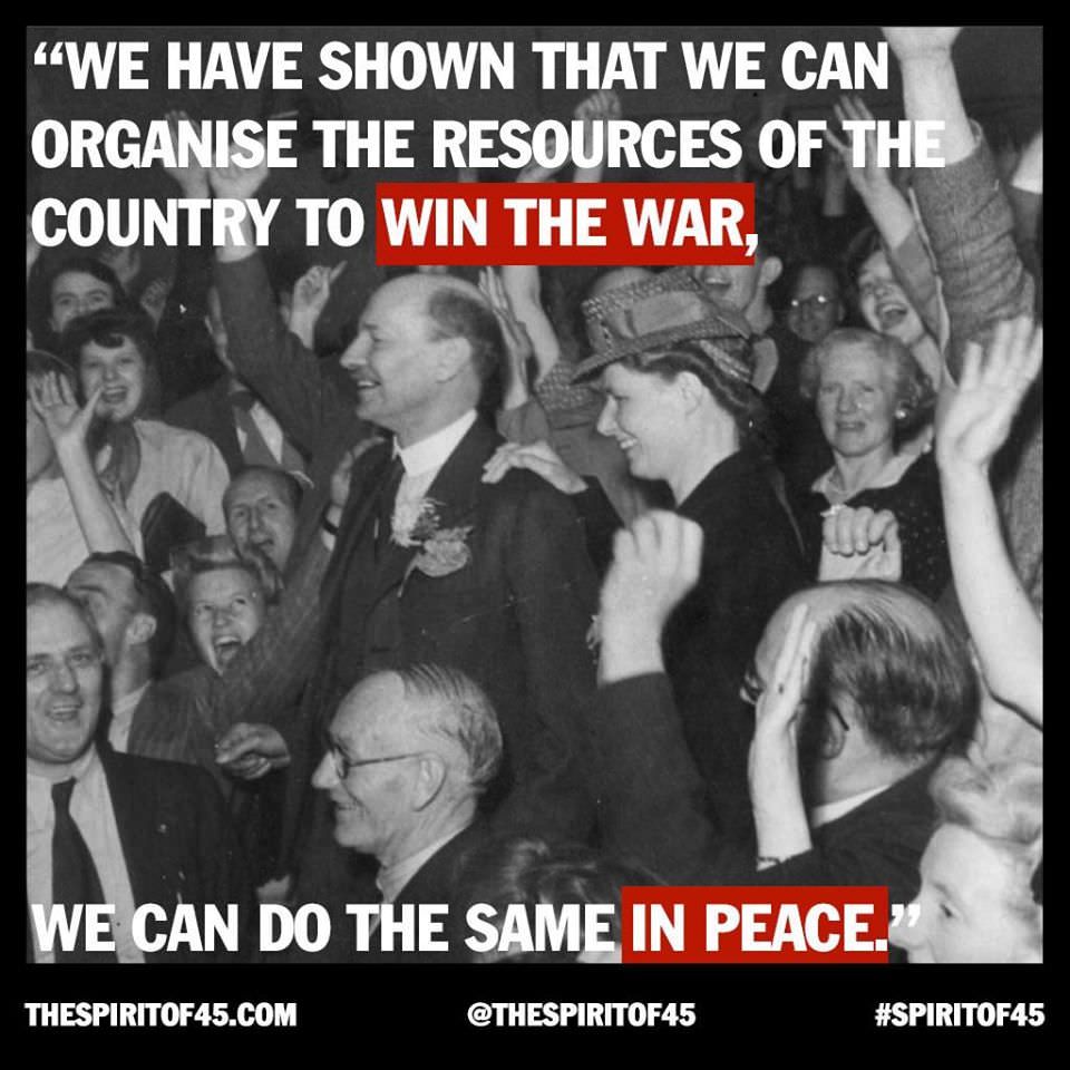 «Riscoprire lo spirito del 45»