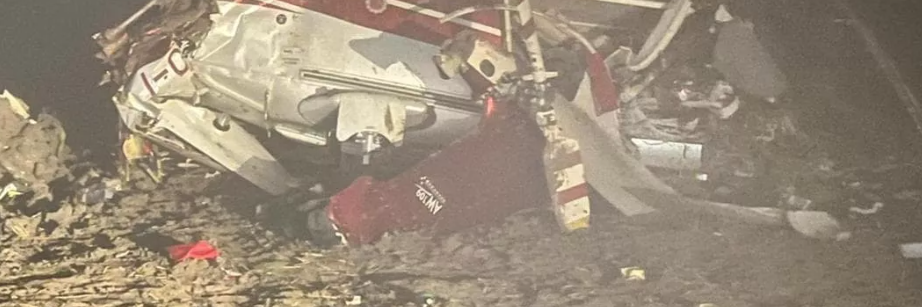 Elicottero si schianta nella tenuta dei Rovagnati a Parma, tre morti