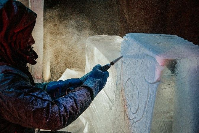 Lorica, riapertura degli impianti di risalita con l’inaugurazione del presepe di ghiaccio