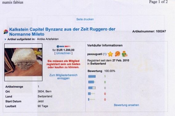 Vibo, 15 anni di archeomafia